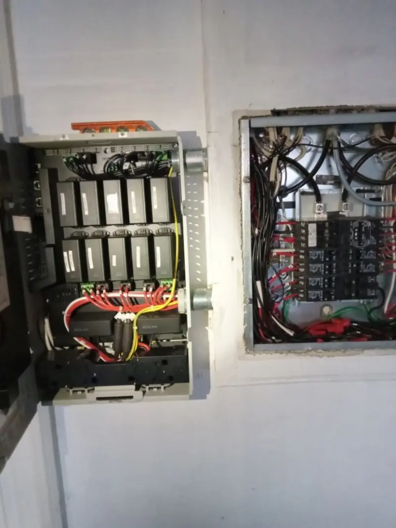 Electrical panel upgrade completed for Indoor Lighting Installation in Hampshire